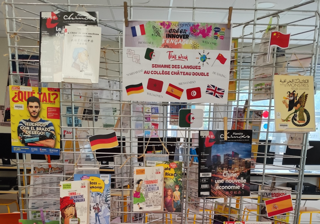 SEMAINE DES LANGUES A CHÂTEAU&nbsp;DOUBLE